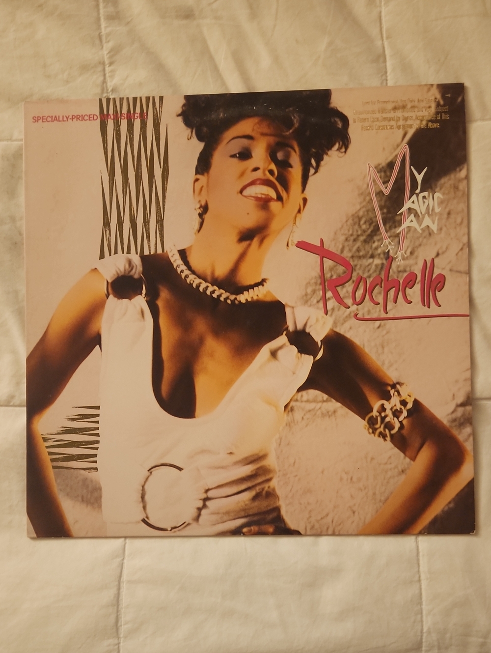 Rochelle: Magic Man 12" Vinyl Single -- DJ COPY! UNPLAYED IN 30 YEARS! NM